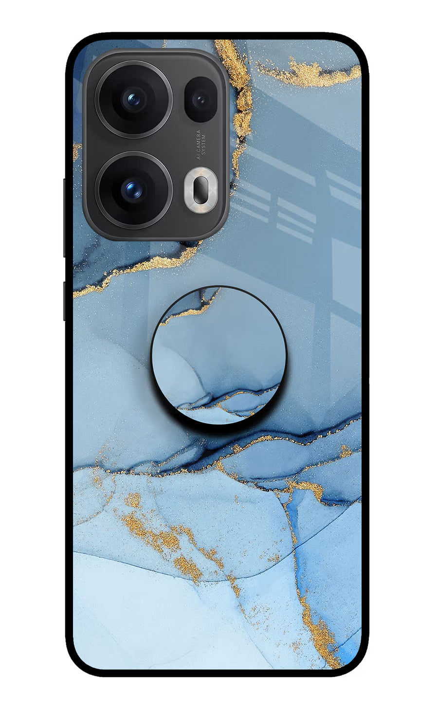 Blue Marble Oppo Reno13 Pro 5G Pop Case, Glass case