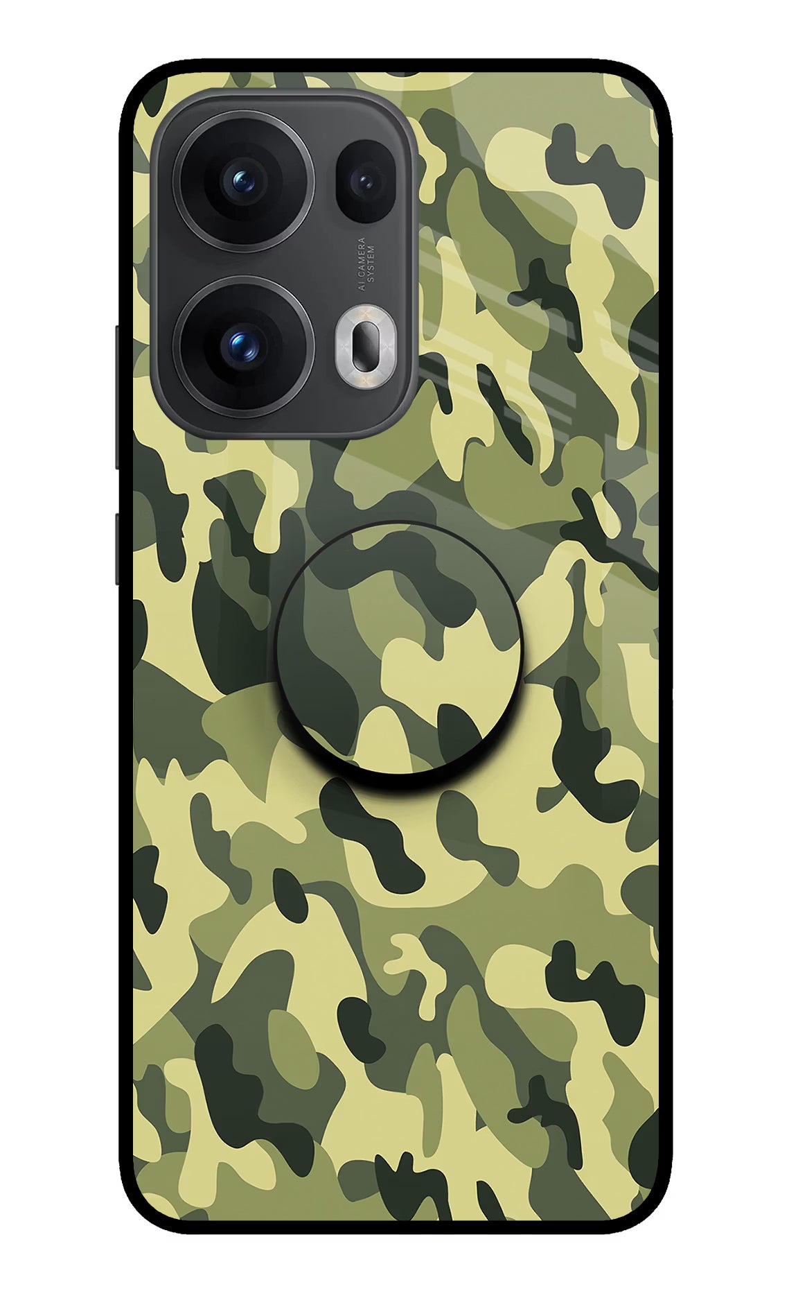 Camouflage Oppo Reno13 Pro 5G Pop Case by Casekaro