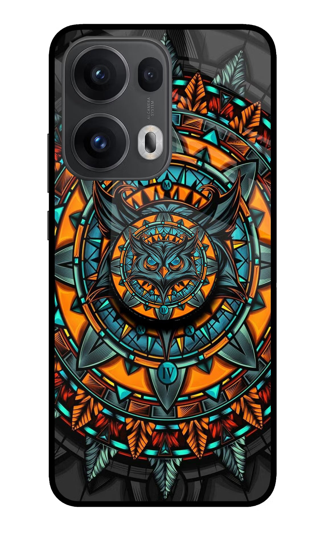 Angry Owl Oppo Reno13 Pro 5G Pop Case by Casekaro