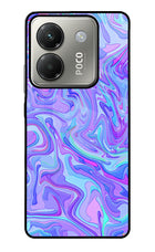 Glitter Poco M7 Pro 5G Glass Case Back Cover by Casekaro