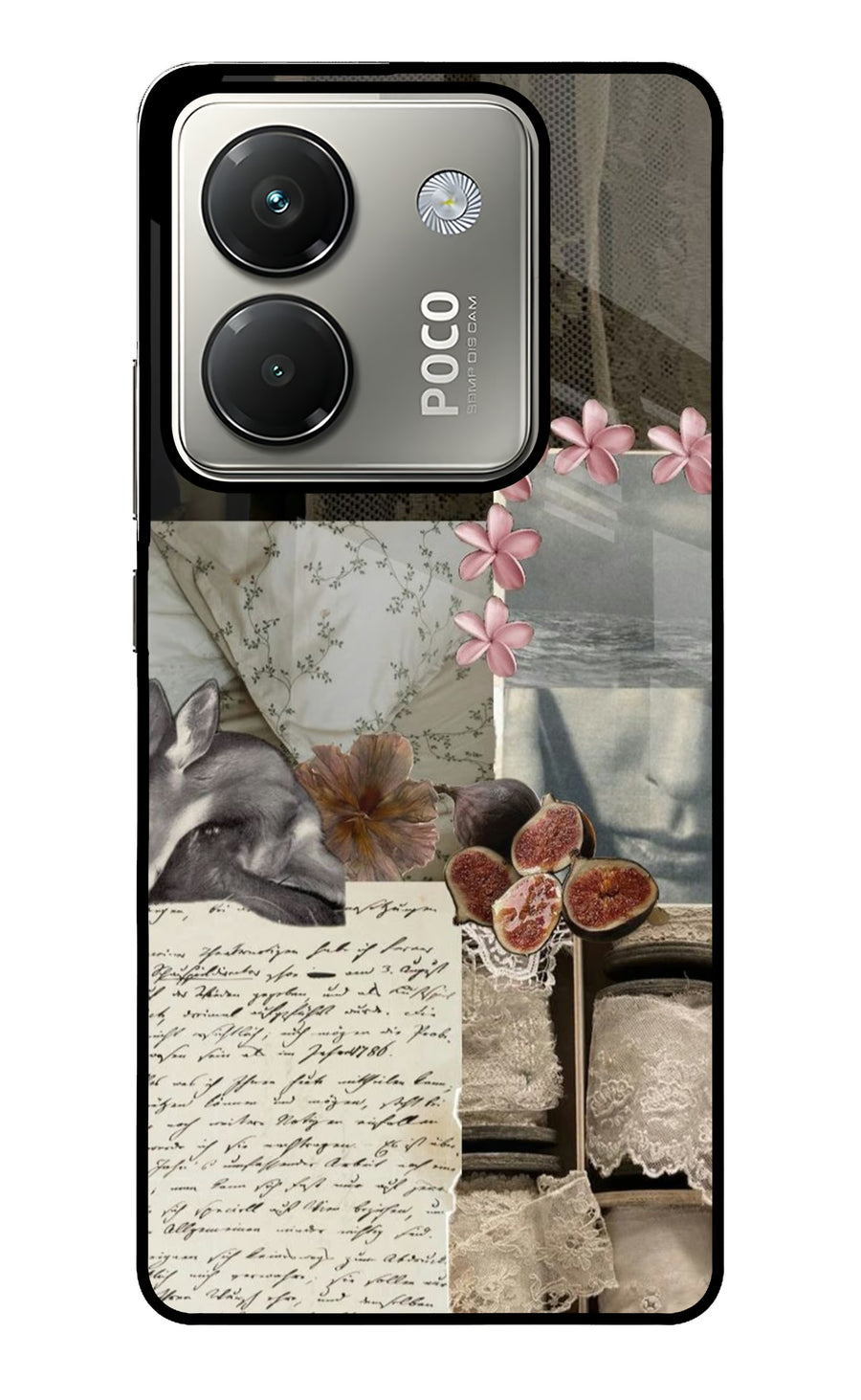 Midnight Sky Poco M7 Pro 5G Back Cover, Glass case
