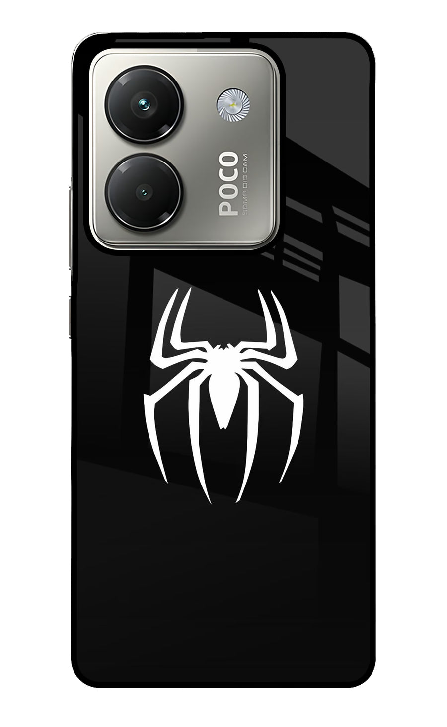 Miles Symbol Poco M7 Pro 5G Back Cover, Glass case