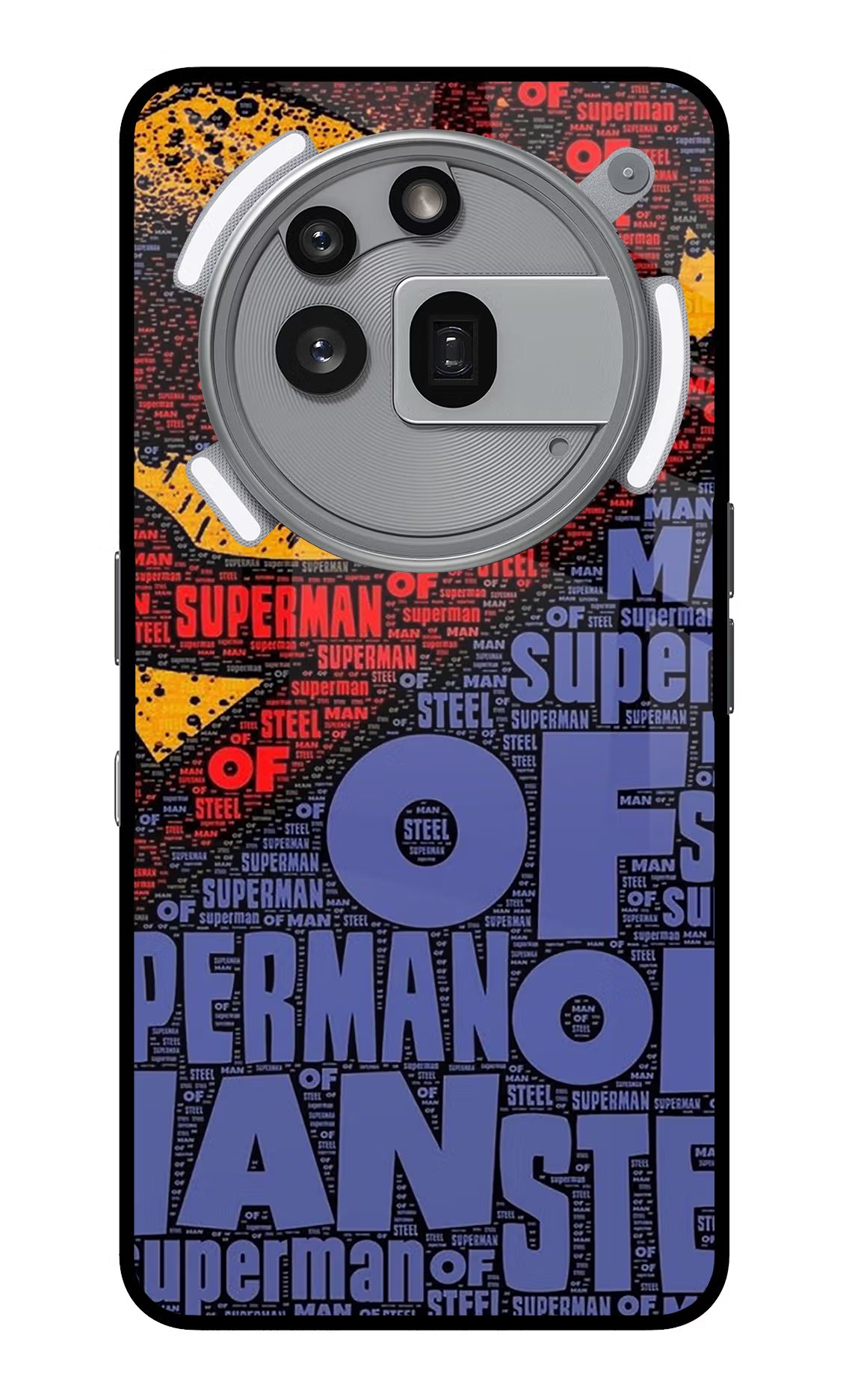 Superman Nothing Phone 3a Pro Glass Case Back Cover by Casekaro