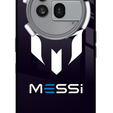 Messi Logo Nothing Phone 3a Pro Glass Case