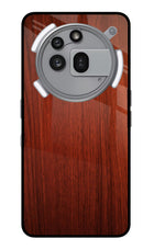 Wooden Plain Pattern Nothing Phone 3a Pro Glass Case