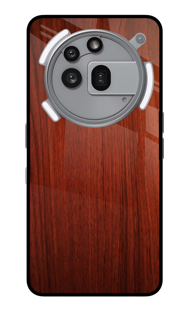 Wooden Plain Pattern Nothing Phone 3a Pro Glass Case