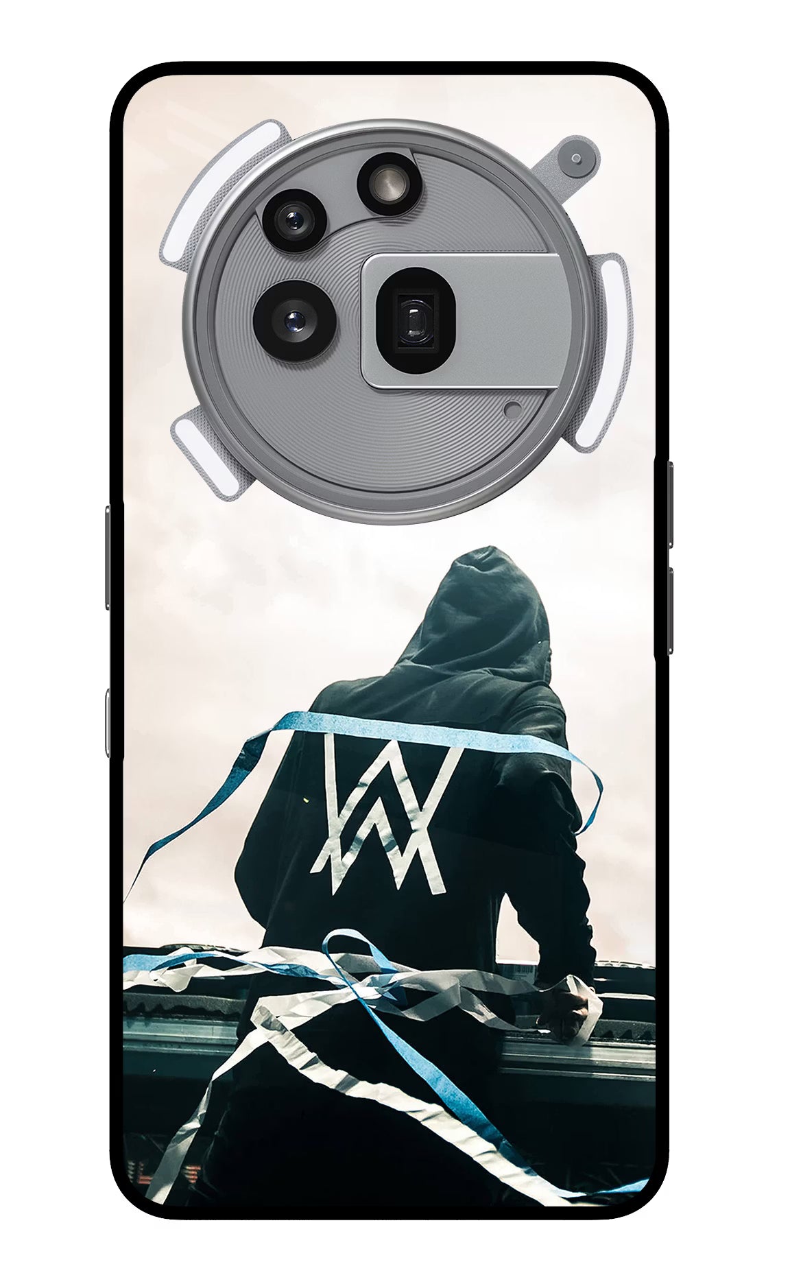 Alan Walker Nothing Phone 3a Pro Glass Case Back Cover by Casekaro