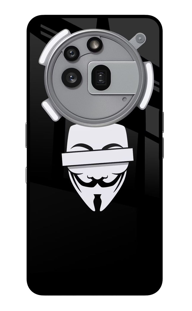 Anonymous Face Nothing Phone 3a Pro Glass Case