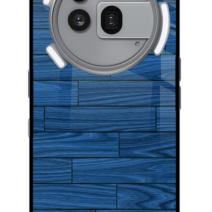 Wooden Texture Nothing Phone 3a Pro Glass Case