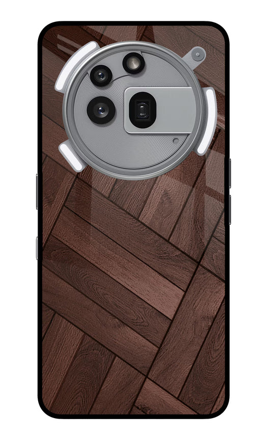 Wooden Texture Design Nothing Phone 3a Pro Glass Case