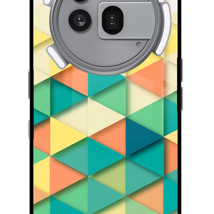 Abstract Nothing Phone 3a Pro Glass Case