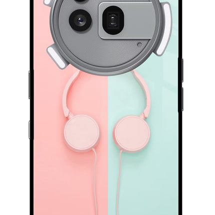 Music Lover Nothing Phone 3a Pro Glass Case