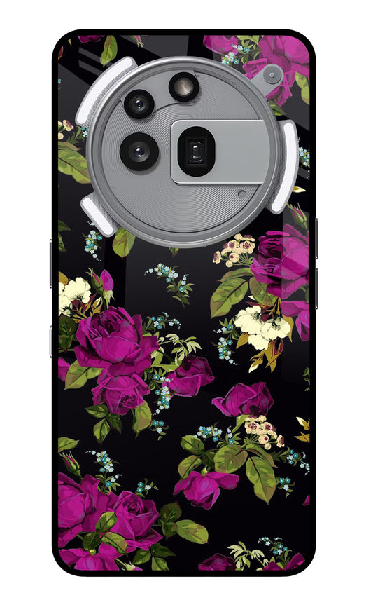 Flowers Nothing Phone 3a Pro Glass Case
