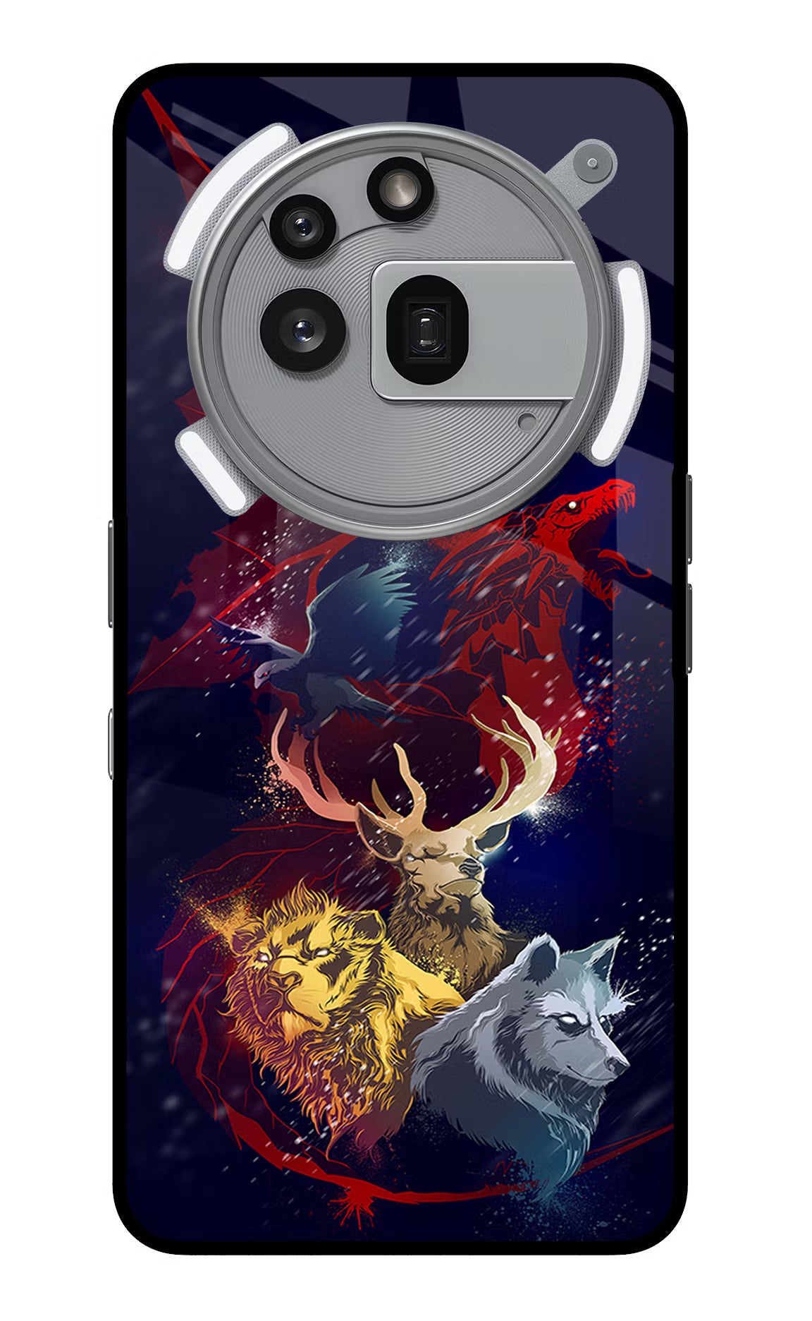 Game Of Thrones Nothing Phone 3a Pro Glass Case Back Cover by Casekaro
