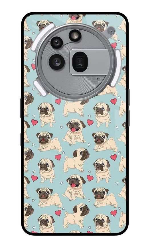 Pug Dog Nothing Phone 3a Pro Glass Case