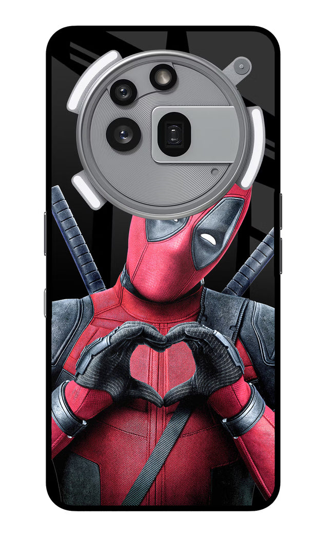 Deadpool Nothing Phone 3a Pro Glass Case