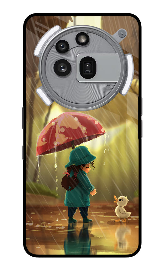 Rainy Day Nothing Phone 3a Pro Glass Case