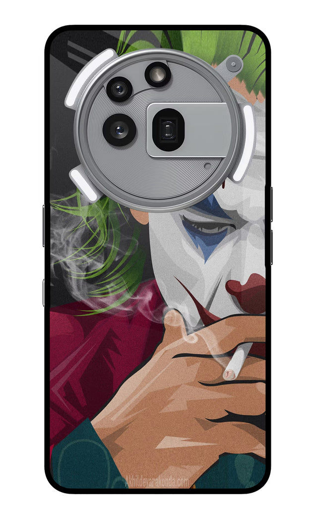 Joker Smoking Nothing Phone 3a Pro Glass Case