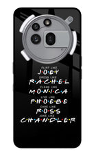 FRIENDS Character Nothing Phone 3a Pro Glass Case