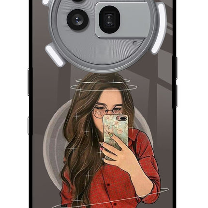 Selfie Queen Nothing Phone 3a Pro Glass Case