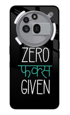 Zero Fucks Given Nothing Phone 3a Pro Glass Case