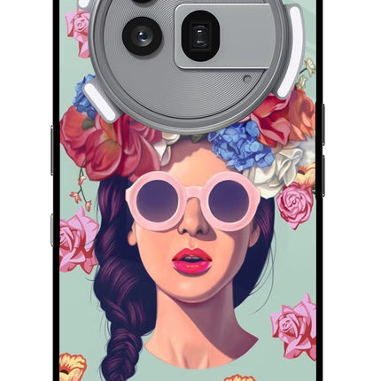 Pretty Girl Nothing Phone 3a Pro Glass Case