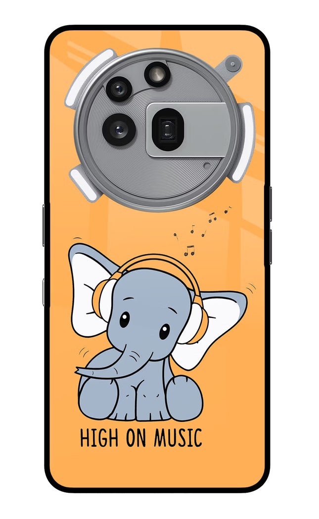 High On Music Nothing Phone 3a Pro Glass Case