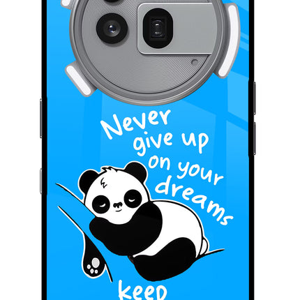 Keep Sleeping Nothing Phone 3a Pro Glass Case