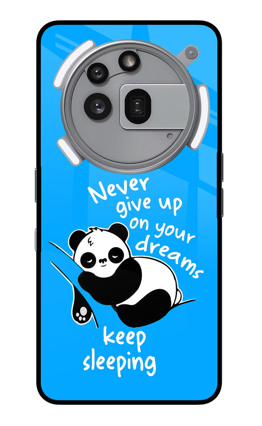 Keep Sleeping Nothing Phone 3a Pro Glass Case
