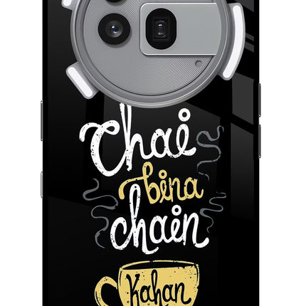 Chai Bina Chain Kaha Re Nothing Phone 3a Pro Glass Case