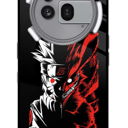 Naruto Two Face Nothing Phone 3a Pro Glass Case