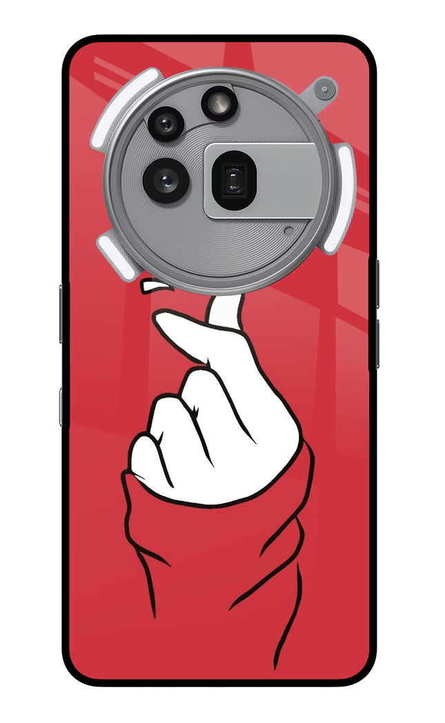 Korean Love Sign Nothing Phone 3a Pro Glass Case