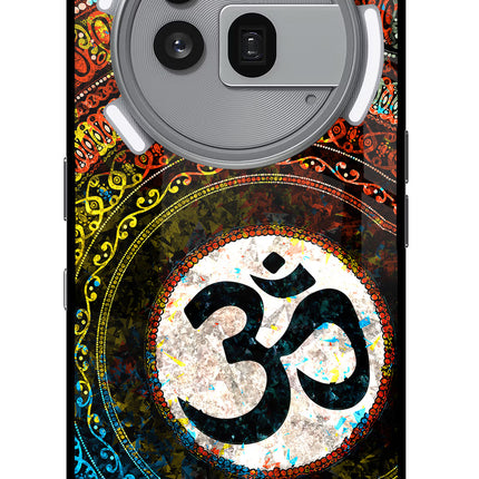 Om Cultural Nothing Phone 3a Pro Glass Case