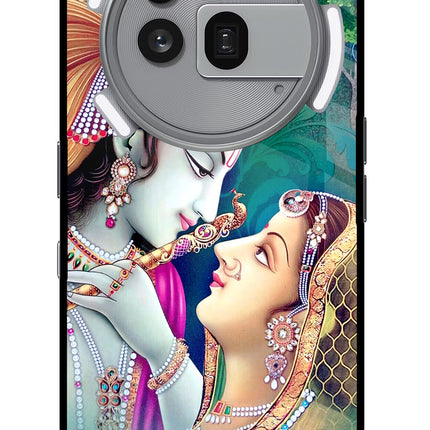 Lord Radha Krishna Nothing Phone 3a Pro Glass Case