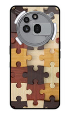 Wooden Puzzle Nothing Phone 3a Pro Glass Case