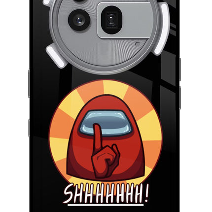 Among Us Shhh! Nothing Phone 3a Pro Glass Case