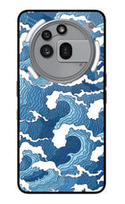 Blue Waves Nothing Phone 3a Pro Glass Case