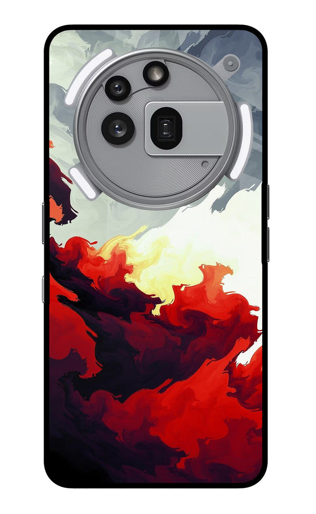 Fire Cloud Nothing Phone 3a Pro Glass Case