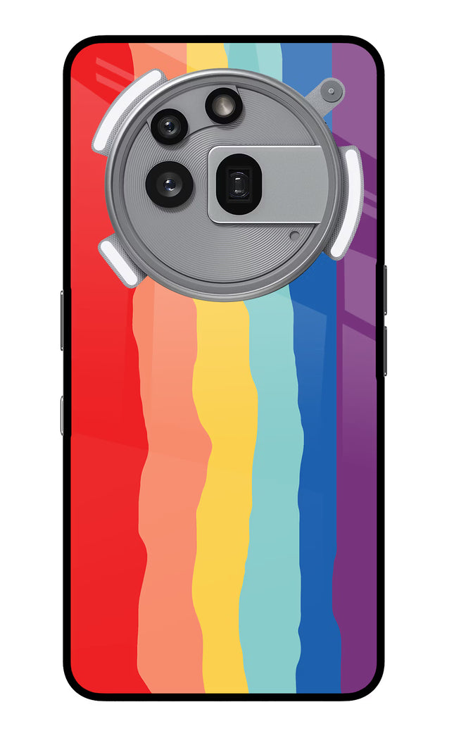 Rainbow Nothing Phone 3a Pro Glass Case