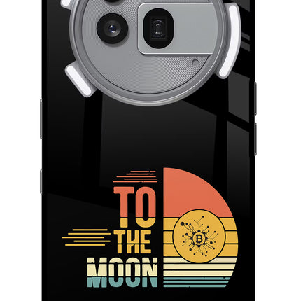 To the Moon Nothing Phone 3a Pro Glass Case