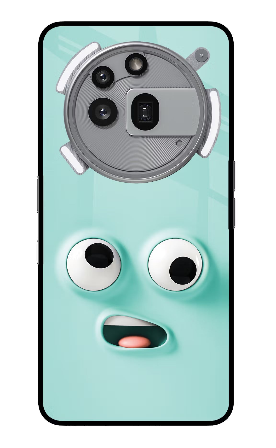 Funny Cartoon Nothing Phone 3a Pro Glass Case Back Cover by Casekaro