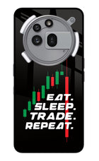 Eat Sleep Trade Repeat Nothing Phone 3a Pro Glass Case