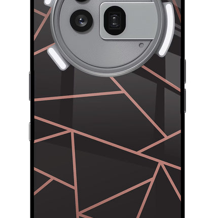 Geometric Pattern Nothing Phone 3a Pro Glass Case