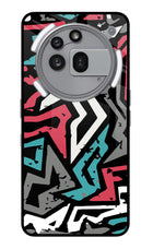 Geometric Graffiti Nothing Phone 3a Pro Glass Case