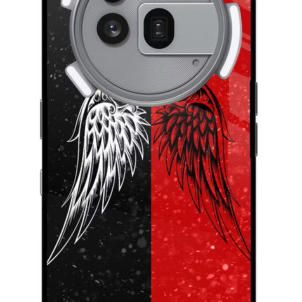 Wings Nothing Phone 3a Pro Glass Case