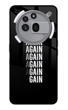 Again Again Gain Nothing Phone 3a Pro Glass Case