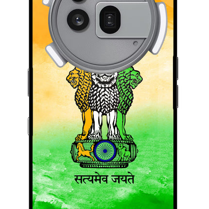 Satyamev Jayate Flag Nothing Phone 3a Pro Glass Case