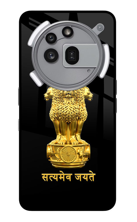 Satyamev Jayate Golden Nothing Phone 3a Pro Glass Case