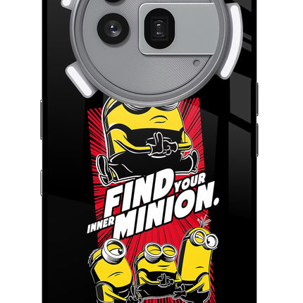 Find your inner Minion Nothing Phone 3a Pro Glass Case
