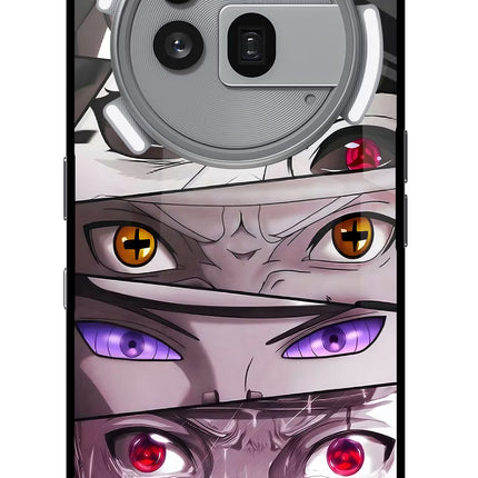 Naruto Anime Nothing Phone 3a Pro Glass Case Back Cover by Casekaro